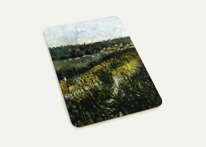 NEAR MONTMAGNY By Maurice Utrillo Pack of 10 Post Cards | Maurice Utrillo Post Cards | A6 (10.5 x 14.8 cm) - 4.1 x 5.8 inches