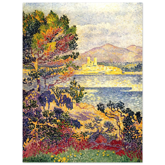Henri-Edmond Cross - Antibes, Morning Fine Art Poster - Default Title