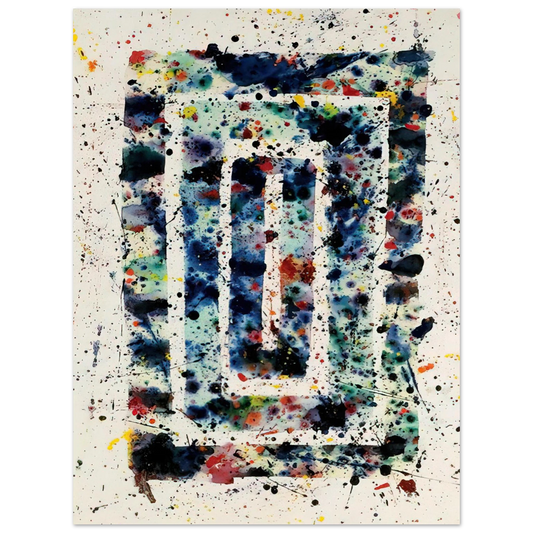 Sam Francis - Untitled  SF75-102  Fine Art Poster - Default Title