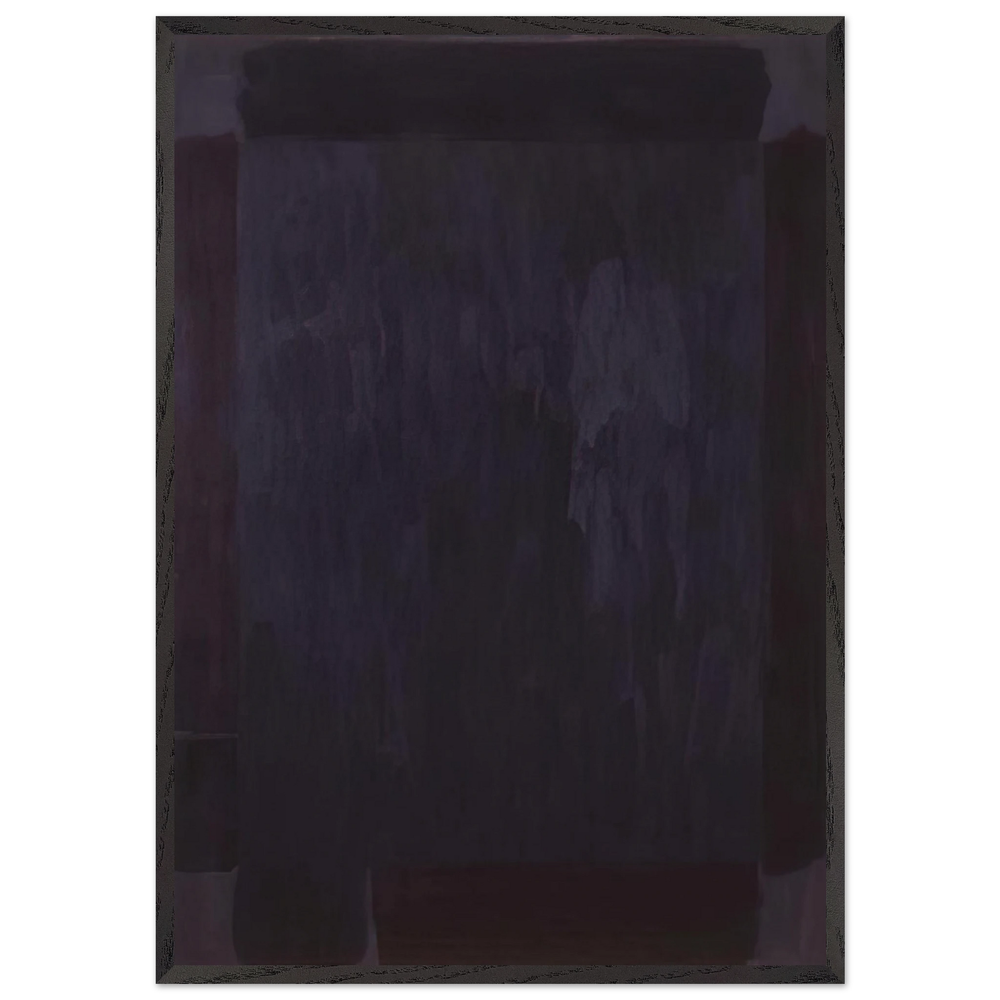 Scale of Darkness - 1977 - Doug Ohlson Framed Art Print – Black Wooden Frame - Default Title - -Framed Art Print