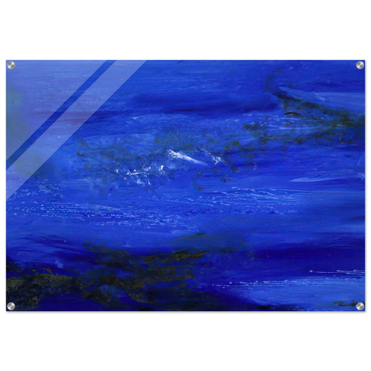 25 10 2002 2002 - Zao Wou-Ki Acrylic Print - 70x100 cm / 28x40″ inches