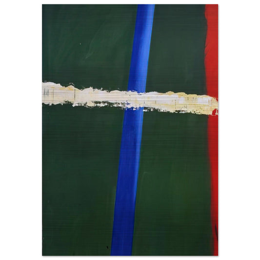 Steek 1 - 2005 - Raoul De Keyser Brushed Aluminum Print - 70x100 cm / 28x40 inches | Raoul De Keyser Aluminum Print | Raoul De Keyser Prints