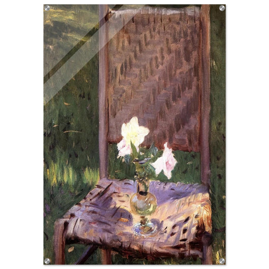 The Old Chair - John Singer Sargent Acrylic Print - 70x100 cm / 28x40″ inches | John Singer Sargent Wall Art | John Singer Sargent Prints