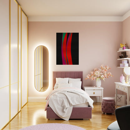 Untitled February 4 - 1967 - Lorser Feitelson Brushed Aluminum Print - 70x100 cm / 28x40 inches | Lorser Feitelson Aluminum Print | Lorser Feitelson Prints