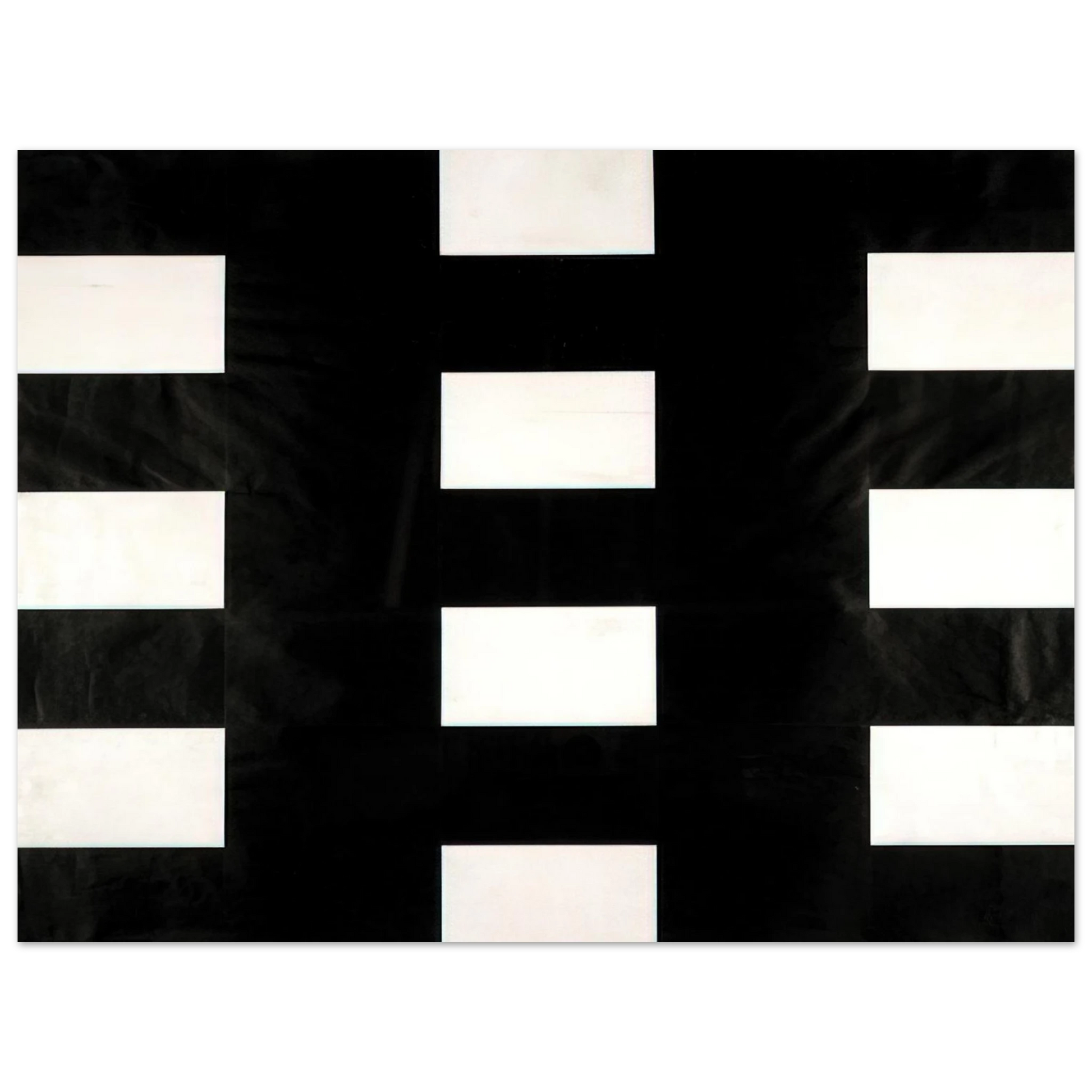 Ellsworth Kelly - White and Black Fine Art Poster - Default Title
