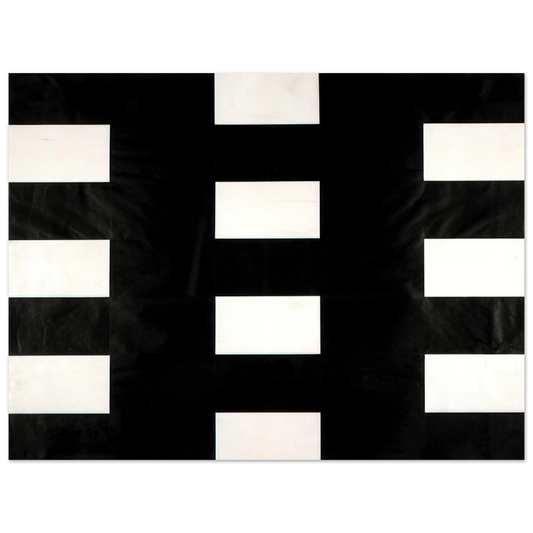 Ellsworth Kelly - White and Black Fine Art Poster - Default Title