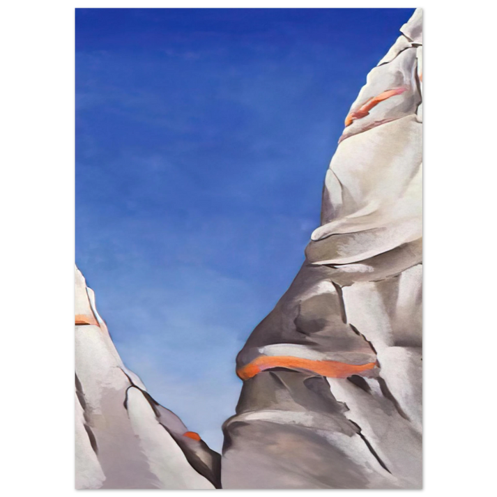 Georgia O'Keeffe - Blue Sky Fine Art Poster