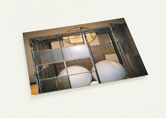 CELL 3 WHITE MARBLE SPHERES 1993 By Louise Bourgeois Pack of 10 Post Cards | Louise Bourgeois Post Cards | A6 (10.5 x 14.8 cm) - 4.1 x 5.8 inches