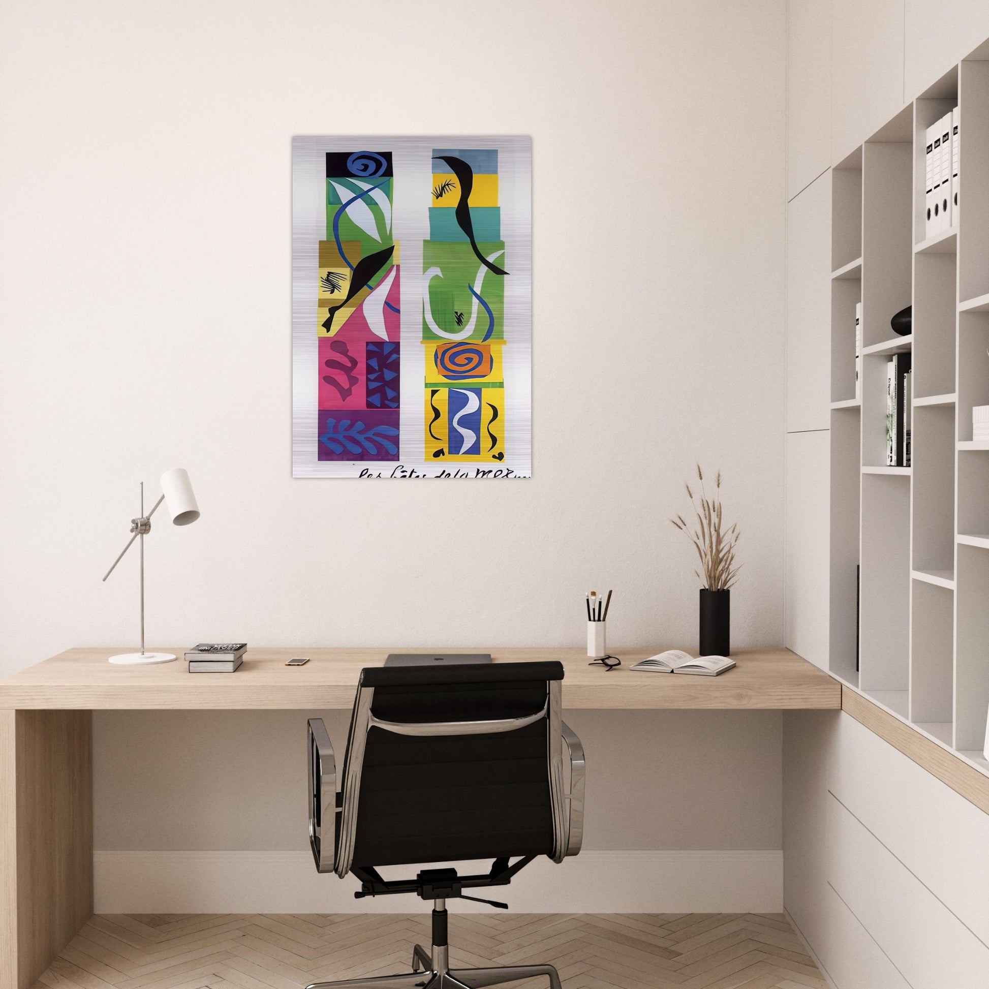 THE MARITIME WILDLIFE 1950 - Henri Matisse Brushed Aluminum Print - 70x100 cm / 28x40 inches | Henri Matisse Aluminum Print | Henri Matisse Prints