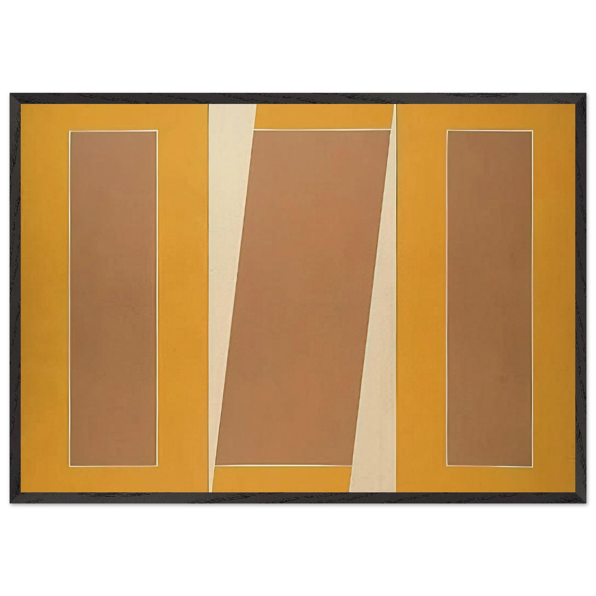 Untitled - 1968 N10 - Mark Lancaster Framed Art Print – Black Wooden Frame - Default Title - -Framed Art Print