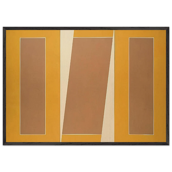 Untitled - 1968 N10 - Mark Lancaster 70x100 cm / 28x40 inches Framed Art Print – Black Wooden Frame