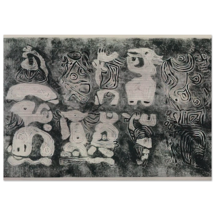 Gilgamesh - Karl Otto Gotz Brushed Aluminum Print - 70x100 cm / 28x40 inches | Karl Otto Gotz Aluminum Print | Karl Otto Gotz Prints