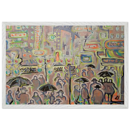 Walter Inglis Anderson - Walter Anderson Wall art - 30x45 cm / 12x18 inches - Premium Wooden Framed Poster With Fine Art Paper - White frame