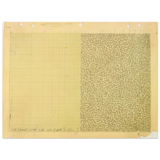 Keith Haring - UNTITLED FOR KENNY 1979 Fine Art Poster - Default Title