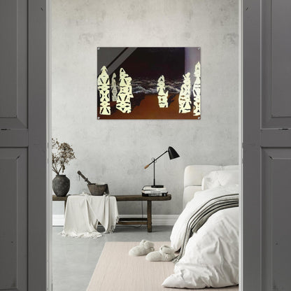 THE FINERY OF THE STORM 1927 - Rene Magritte Acrylic Print - 70x100 cm / 28x40″ inches | Rene Magritte Wall Art | Rene Magritte Prints