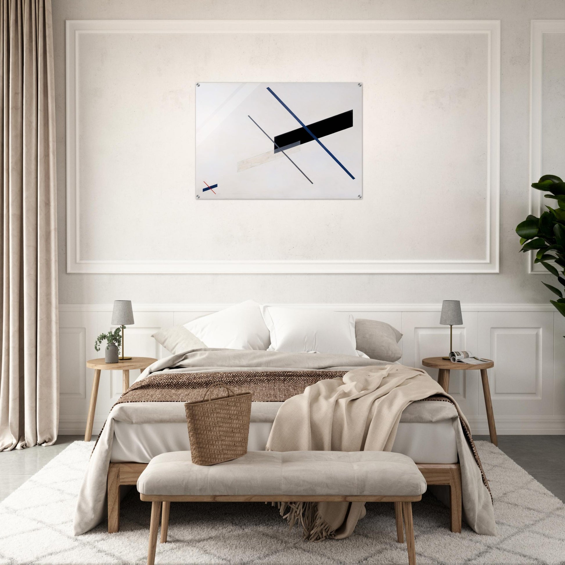 Composition A XI - Laszlo Moholy-Nagy Acrylic Print - 70x100 cm / 28x40″ inches