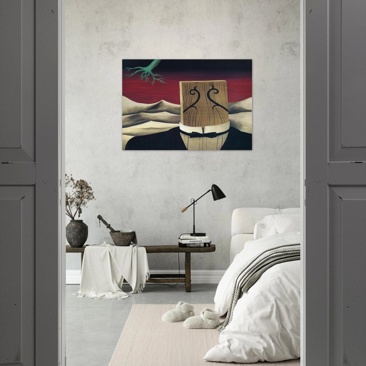 THE CONQUEROR 1926 - Rene Magritte Brushed Aluminum Print - 70x100 cm / 28x40 inches | Rene Magritte Aluminum Print | Rene Magritte Prints