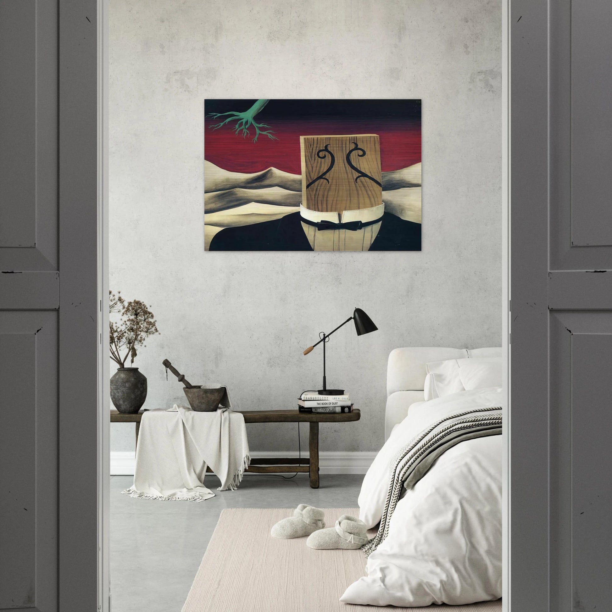 THE CONQUEROR 1926 - Rene Magritte Brushed Aluminum Print - 70x100 cm / 28x40 inches | Rene Magritte Aluminum Print | Rene Magritte Prints