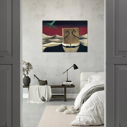 THE CONQUEROR 1926 - Rene Magritte Brushed Aluminum Print - 70x100 cm / 28x40 inches | Rene Magritte Aluminum Print | Rene Magritte Prints