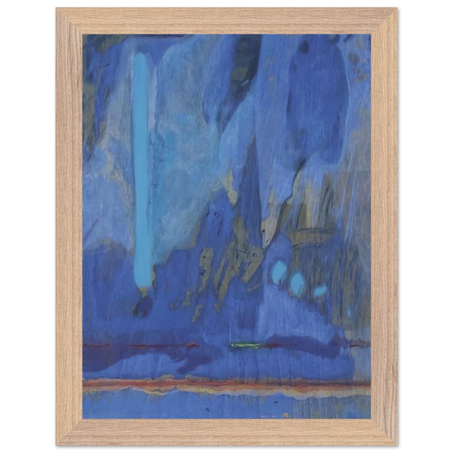 Helen Frankenthaler - Tales of Genji III - 1998 Wall art - 60x80 cm / 24x32 inches - Fine Art Poster - -