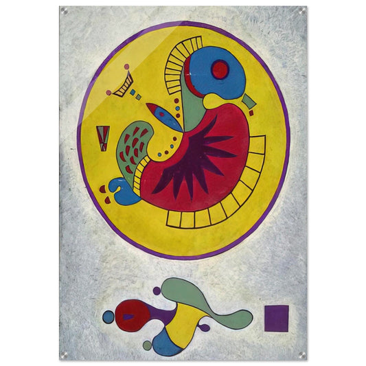 UNTITLED 1 - Wassily Kandinsky Acrylic Print - 70x100 cm / 28x40″ inches