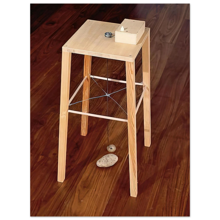 Sigmar Polke - APPARATUS WHEREBY ONE POTATO CAN ORBIT ANOTHER 1969  75x100 cm / 30x40inches Fine Art Poster