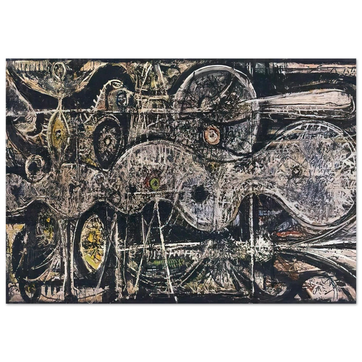 Undulation - Richard Pousette-Dart Brushed Aluminum Print - 70x100 cm / 28x40 inches | Richard Pousette-Dart Aluminum Print | Richard Pousette-Dart Prints