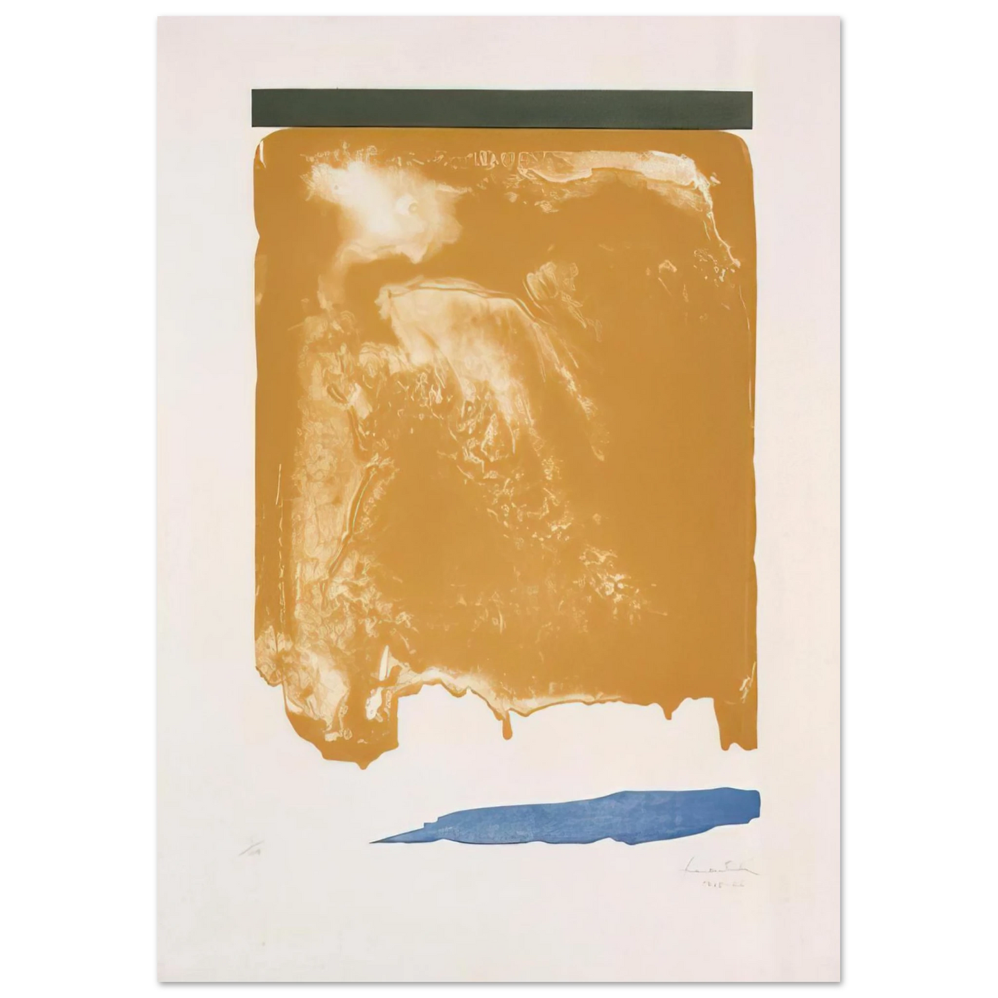 Helen Frankenthaler - Persian Garden - 1966 Wall art - 60x80 cm / 24x32 inches - Fine Art Poster - -