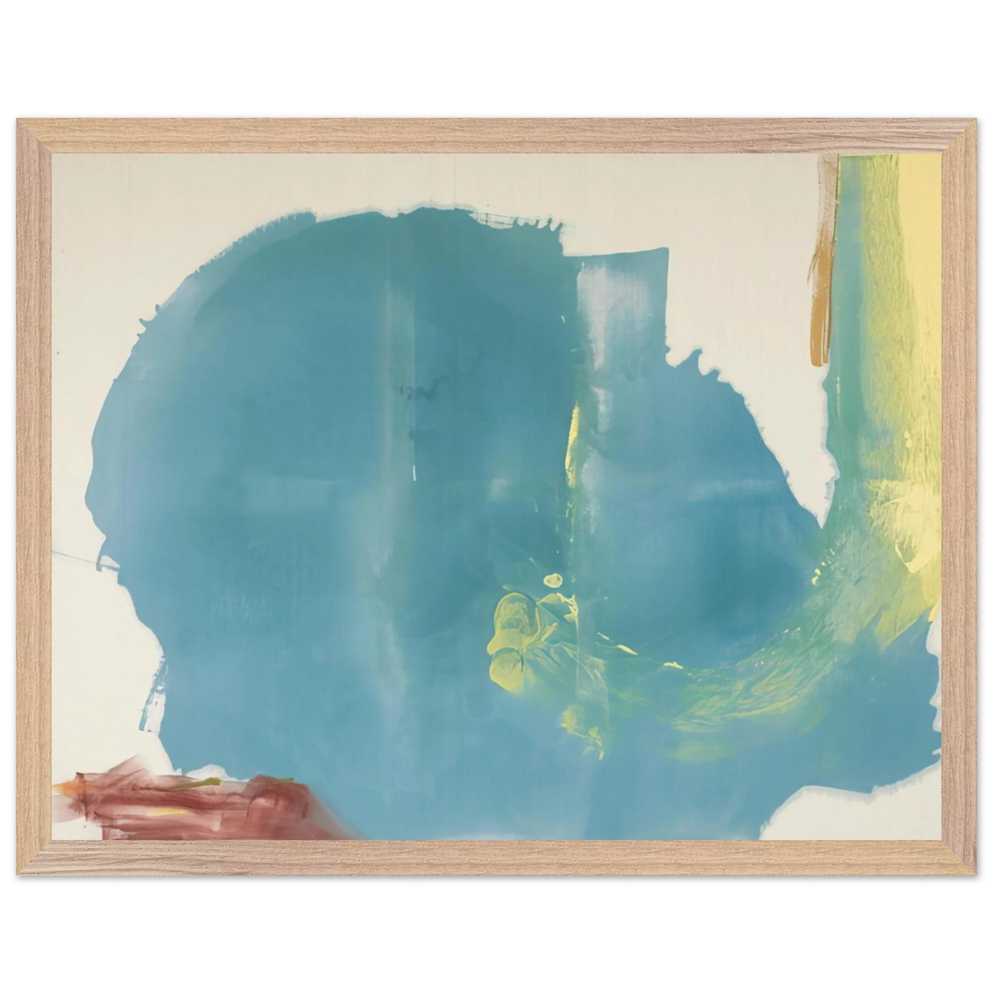 Helen Frankenthaler - Where Necessary - 1977 Wall art - A1 (59.4 x 84.1  cm) - Fine Art Poster - -