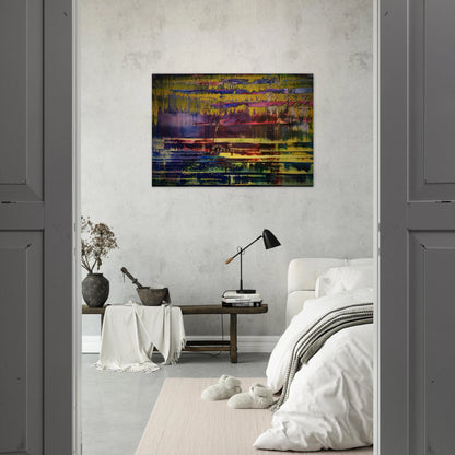 WALLACE BOURNES - Gerhard Richter Brushed Aluminum Print - 70x100 cm / 28x40 inches | Gerhard Richter Aluminum Print | Gerhard Richter Prints
