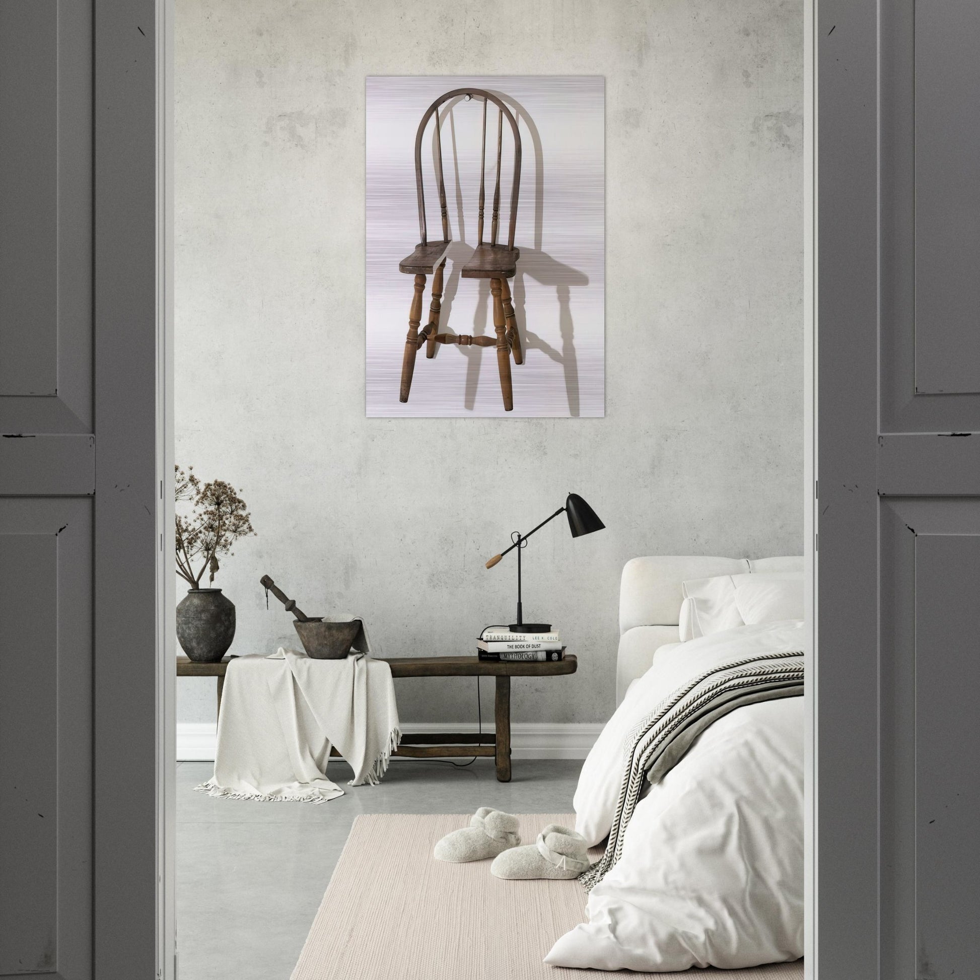 STREAKER 1997 - Robert Rauschenberg Brushed Aluminum Print - 70x100 cm / 28x40 inches | Robert Rauschenberg Aluminum Print | Robert Rauschenberg Prints