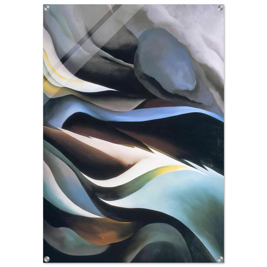 From the Lake - Georgia O'Keeffe Acrylic Print - 70x100 cm / 28x40″ inches