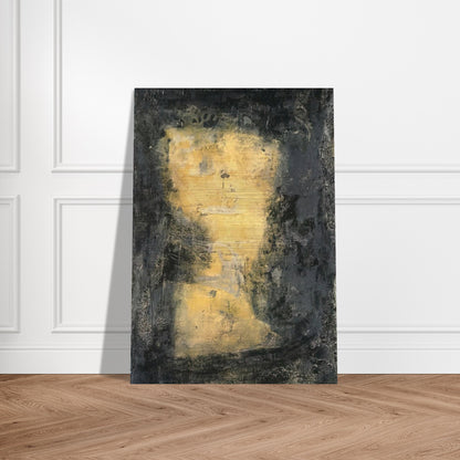 Bolo - Tachisme - Emil Schumacher Brushed Aluminum Print - 70x100 cm / 28x40 inches | Emil Schumacher Aluminum Print | Emil Schumacher Prints