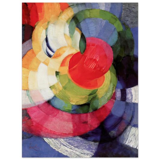 Frantisek Kupka - Disks of Newton, Study for Fugue in Two Colors Fine Art Poster - Default Title