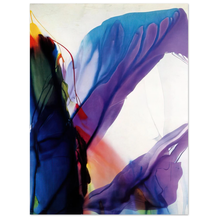Paul Jenkins - Phenomena Yonder Near - 1964  75x100 cm / 30x40inches Fine Art Poster