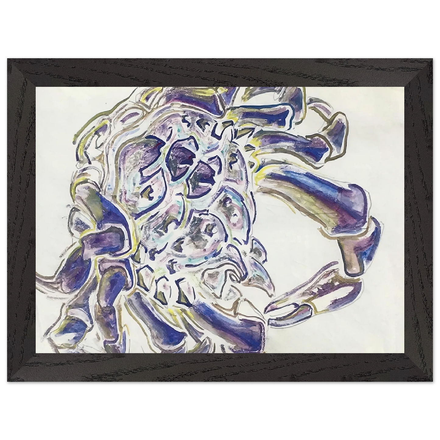 Walter Inglis Anderson - Walter Anderson Wall art - 60x80 cm / 24x32 inches - Premium Wooden Framed Poster With Fine Art Paper - White frame