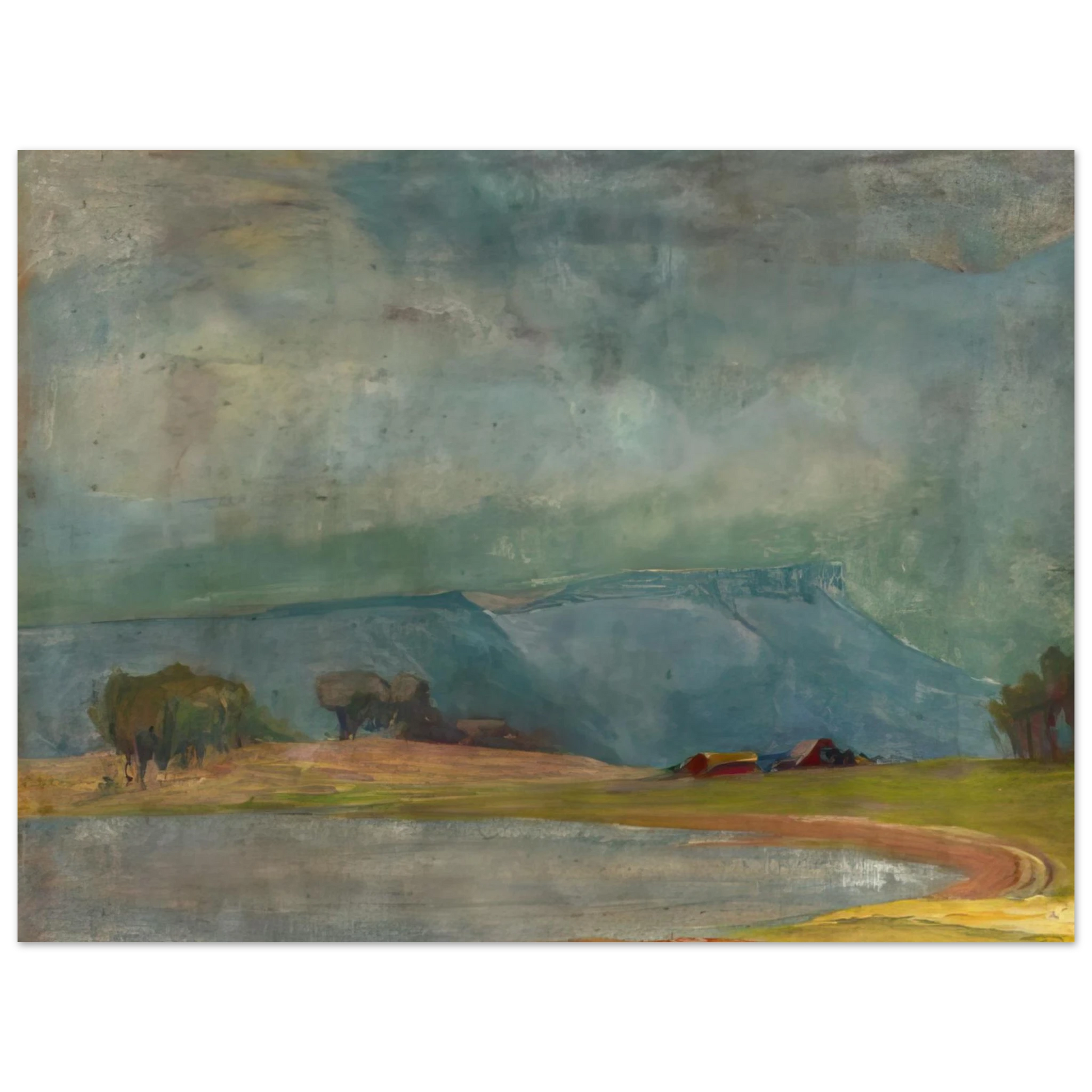 Xavier Martinez - Dodge Ranch - Tonalism Fine Art Poster - Default Title