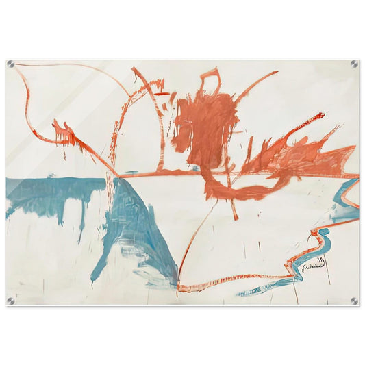 French Horizon, 1958- - Helen Frankenthaler Acrylic Print - 70x100 cm / 28x40″ inches | Helen Frankenthaler Wall Art | Helen Frankenthaler Prints