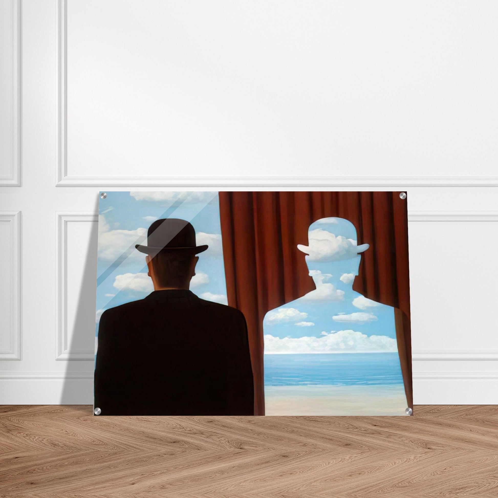 DECALCOMANIA 1966 - Rene Magritte Acrylic Print - 70x100 cm / 28x40″ inches | Rene Magritte Wall Art | Rene Magritte Prints