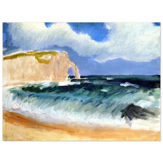 Henri Matisse - GALE AT ETRETAT 1920 Fine Art Poster - Default Title
