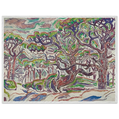 Walter Inglis Anderson - Walter Anderson Wall art - A1 (59.4 x 84.1  cm) - Premium Wooden Framed Poster With Fine Art Paper - Wood frame