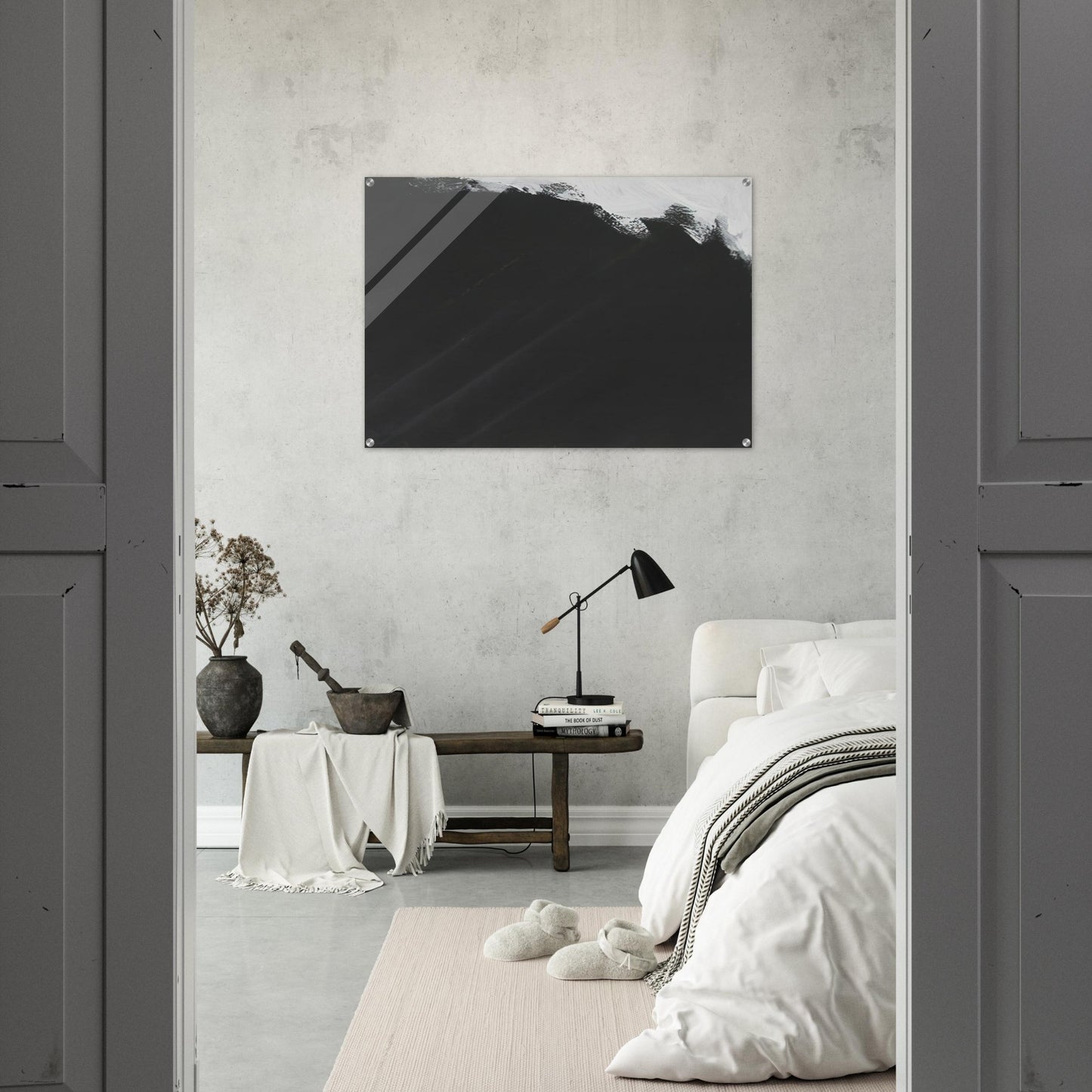 Untitled - 1988 - Raoul De Keyser Acrylic Print - 70x100 cm / 28x40″ inches | Raoul De Keyser Wall Art | Raoul De Keyser Prints