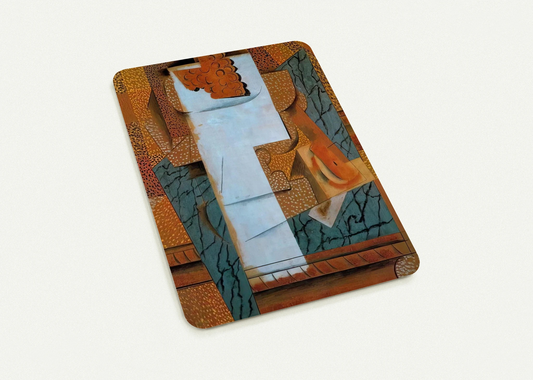 Fruit vase and bunch of grapes - 1914 By Pablo Picasso Pack of 10 Post Cards | Pablo Picasso Post Cards | A6 (10.5 x 14.8 cm) - 4.1 x 5.8 inches