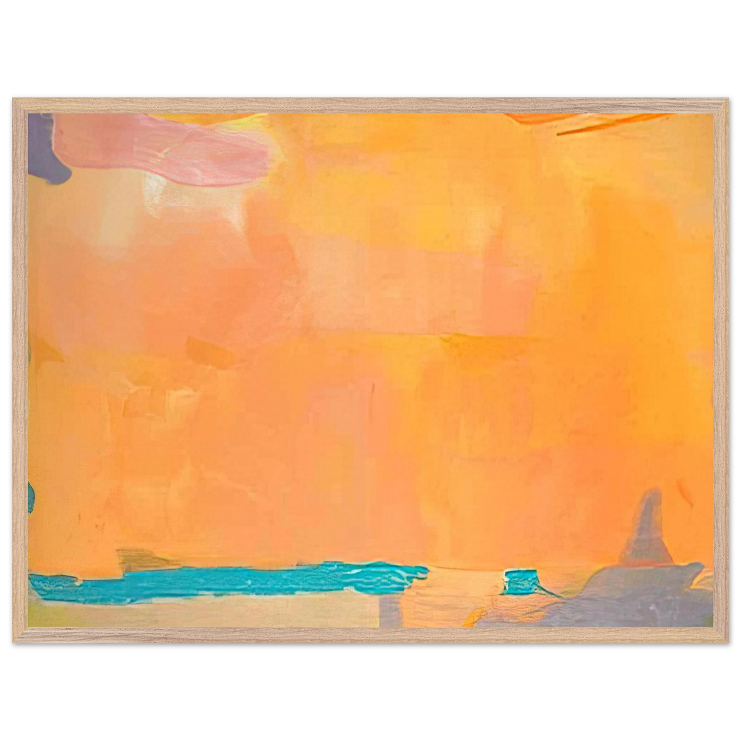 Helen Frankenthaler - Royal Fireworks - 1975 Wall art - 60x80 cm / 24x32 inches - Fine Art Poster - -