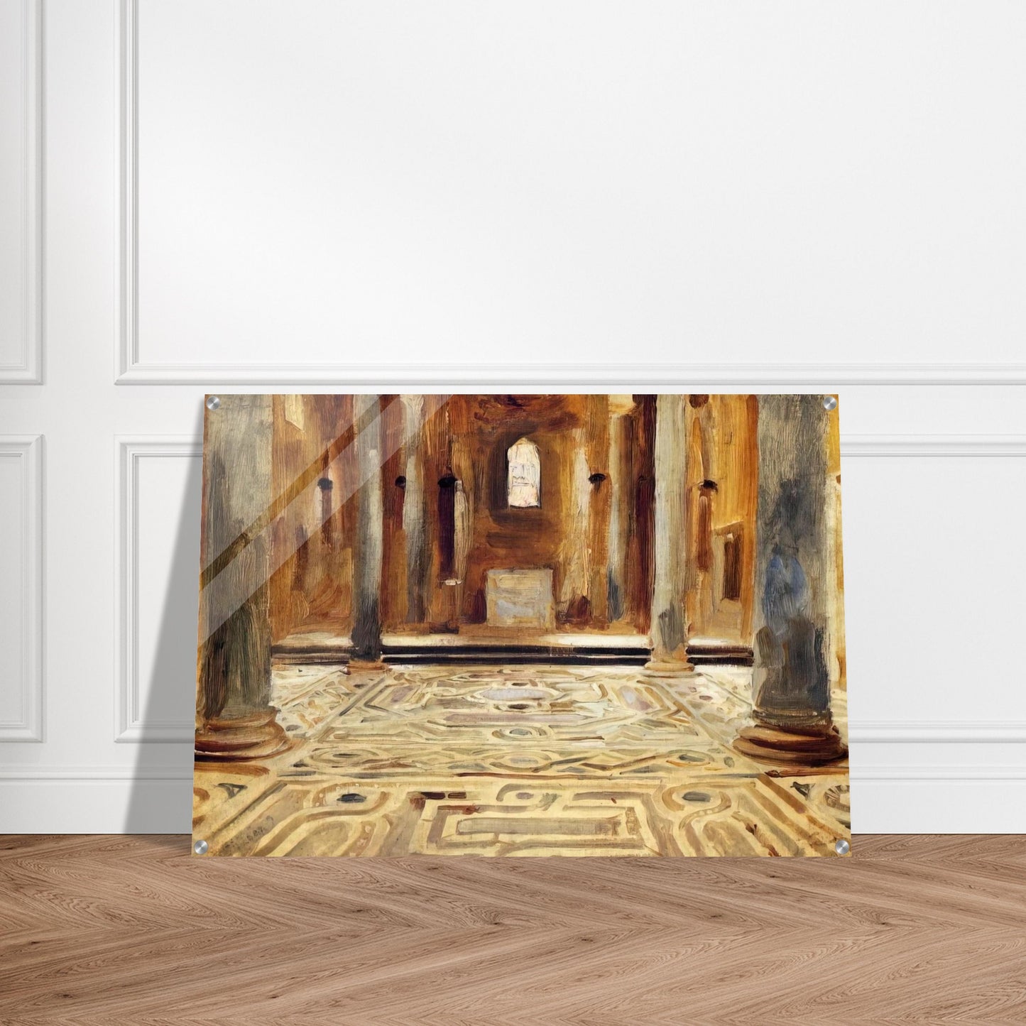 A Mosque, Cairo - John Singer Sargent Acrylic Print - 70x100 cm / 28x40″ inches