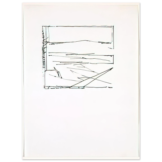 Brice Marden - Greece Summer - 1974 Fine Art Poster - Default Title