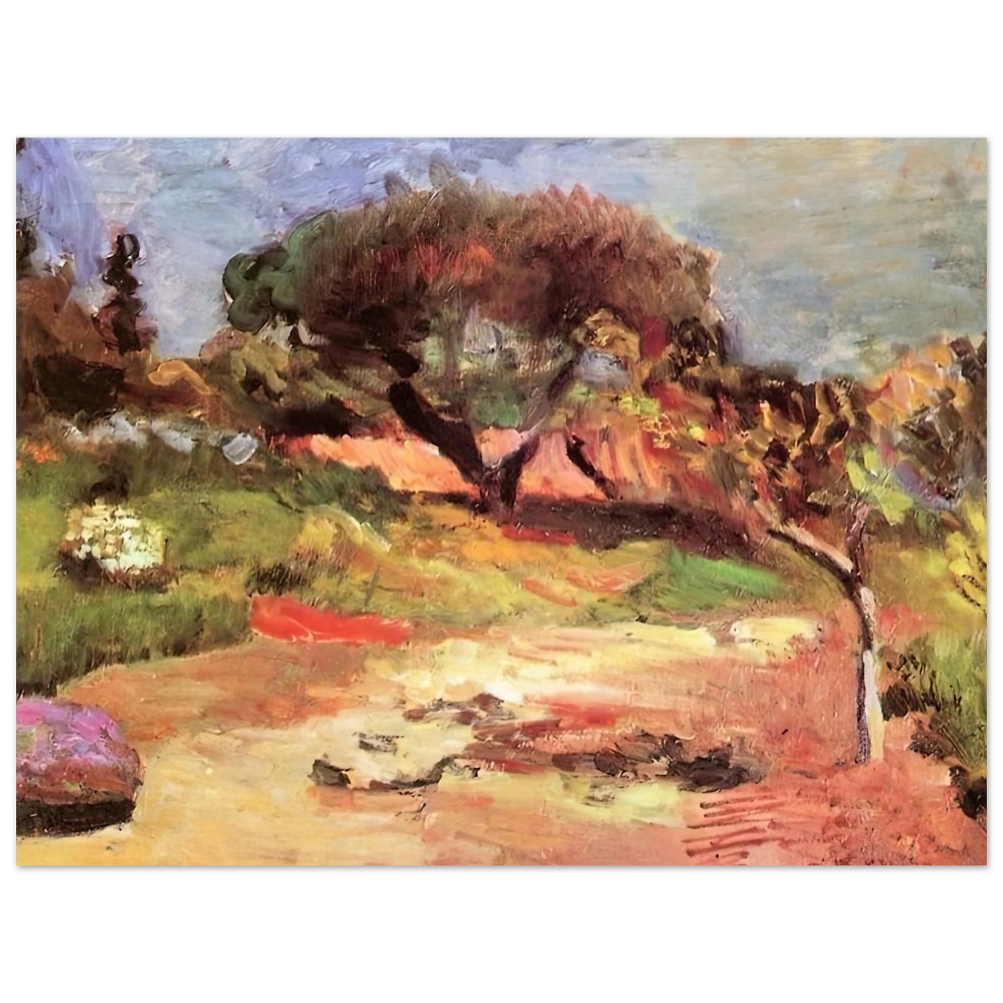 Henri Matisse - CORSICAN LANDSCAPE 1898 0 Fine Art Poster - Default Title