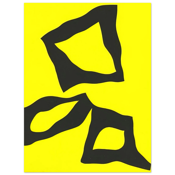 Jean Arp - Hasard  75x100 cm / 30x40inches Fine Art Poster