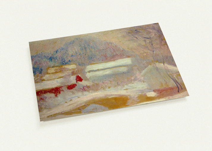 Norwegian Landscape, Sandviken By claude monet Pack of 10 Post Cards | claude monet Post Cards | A6 (10.5 x 14.8 cm) - 4.1 x 5.8 inches