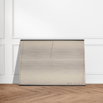 Twentieth Century Ikon Series 8.8.67 IX - 1967 - Bob Law Brushed Aluminum Print - 70x100 cm / 28x40 inches | Bob Law Aluminum Print | Bob Law Prints